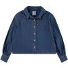 Dětská košile Levi's L/S Western Denim Shirt 4EL063 modrá