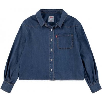 Levi's L/S Western Denim Shirt 4EL063 modrá – Zboží Dáma