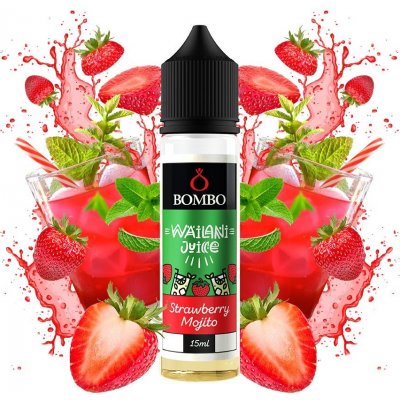 Bombo Wailani Juice S & V Strawberry Mojito 15 ml – Zboží Dáma