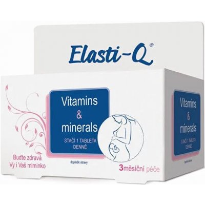 Simply you Elasti-Q Vitamins & Minerals s postupným uvolňováním 90 tbl.