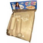 Teddies kuchyňské nádobí dřevěné prkénko váleček palička 23cm – Zbozi.Blesk.cz