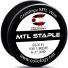 Příslušenství pro e-cigaretu Coilology Odporový drát MTL Series - Staple SS316L 3m