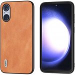 Abeel Leather Obal pro Sony Xperia 5 V hnědý – Zboží Živě