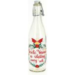 TORO Skleněná láhev s patentním uzávěrem 1l Veselé Vánoce – Hledejceny.cz