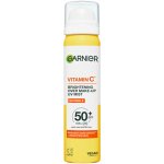 opalovací přípravek na obličej Garnier Vitamin C Brightening Over Make-Up UV Mist, 75 ml (SPF50+) – Hledejceny.cz