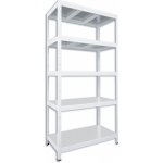 Biedrax Regál 60 x 90 x 180 cm 5 polic – HobbyKompas.cz