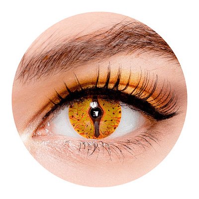 Imago Kontaktní čočky Dračí oči nedioptrické roční 2 čočky – Zboží Dáma
