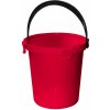 Úklidový kbelík Team Berry Vědro s víkem plastové červené 5 l