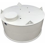 Česká nádrž Samonosná kruhová nádrž na vodu nízká 3m³ – Sleviste.cz