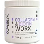 Nutri Works Collagen & Biotin Worx 250 g – Hledejceny.cz
