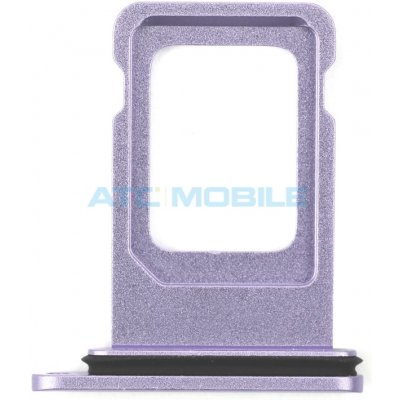 iPhone 11 držák SIM (SIM Tray) fialový, originální – Sleviste.cz