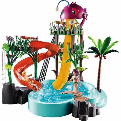 Playmobil 70609 Aquapark s skluzavkou – Zboží Mobilmania