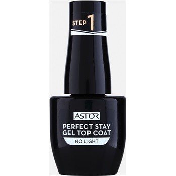 Astor Perfect Stay Gel Top Coat krycí lak na nehty 001 Transparent 12 ml