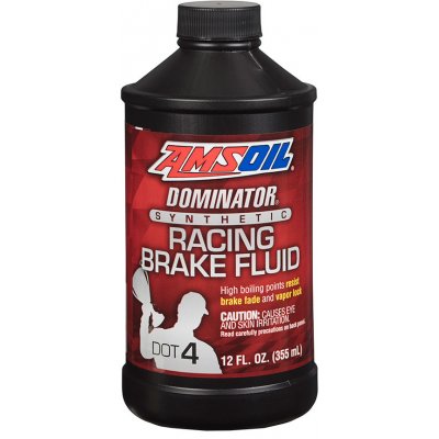 Amsoil DOMINATOR DOT 4 Synthetic Racing Brake Fluid 355 ml