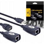 Gembird KAB056C4R USB 2.0, aktivní prodlužka, 30m – Sleviste.cz