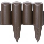 Prosperplast IPBO-R222 250 cm tmavě hnědá set 10 ks – Zboží Mobilmania