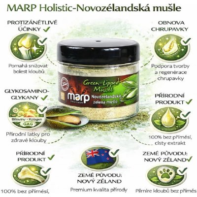 Marp Holistic - Novozélandská mušle 100 g – Hledejceny.cz