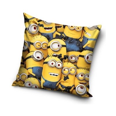 Tip Trade polštář Mimoni kam se podíváš 40x40 – Zboží Dáma