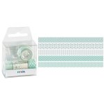 Heyda samolepící 1,2 cm x 3 m mini zelená 5 ks – Zboží Dáma
