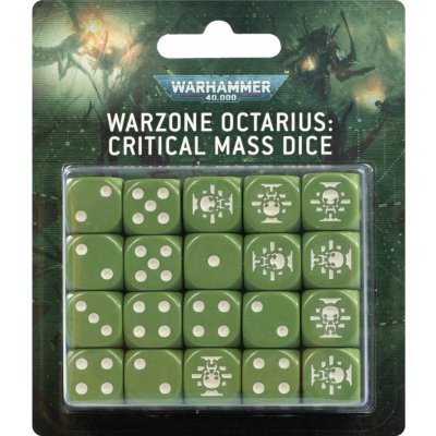 Games Workshop War Zone Octarius: Critical Mass Dice Set – Zboží Mobilmania