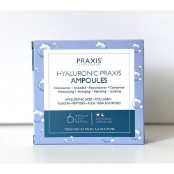 Praxis Hyaluronic Ampoules sérum pro hydrataci pleti 6 x 2 ml