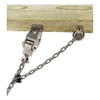 Playground System Houpačkové háky k hnízdu 1x pár 2ks háků, 2ks řetězů – Zbozi.Blesk.cz