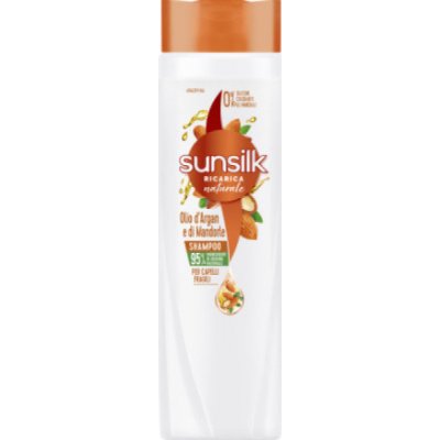 Unilever Sunsilk šampon s arganovým a mandlovým olejem 250 ml – Hledejceny.cz