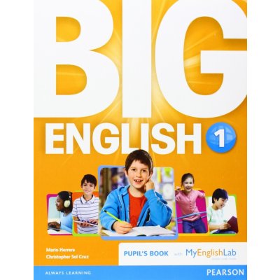 Big English 1 Pupil's Book and MyEnglishLab Pack – Zbozi.Blesk.cz