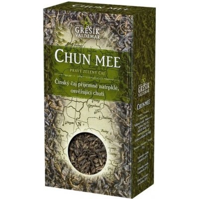 Grešík Chun Mee pravý zelený čaj 70 g