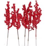 DP Craft Větvičky s červenými bobulemi 22cm 5ks – Hledejceny.cz