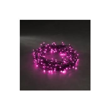LUMA LED 100 LED řetěz 10m+1,5m IP20, vánoční dekorativní osvětlení,  vnitřní použití, růžové od 149 Kč - Heureka.cz