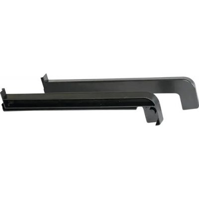 HOPA Krytky boční k venkovním plechovým parapetům hnědé, 260mm, 2ks – Sleviste.cz