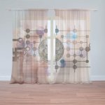 Sablio Záclony Bitcoin: 2ks 150x250cm – Hledejceny.cz