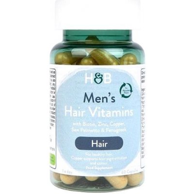 Holland & Barrett Men Hair Vitamins 60 kapslí – Hledejceny.cz
