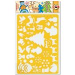 Koh-i-noor Dětská obrysová šablona Vánoce 9820 – Zboží Dáma