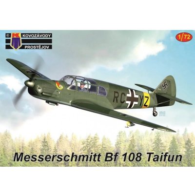 Kovozávody Prostějov Messerschmitt Bf 108 Taifun 3x camo 1:72