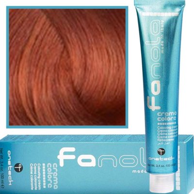 Fanola Colouring Cream profesionální permanentní barva na vlasy 8.4 100 ml – Zboží Mobilmania