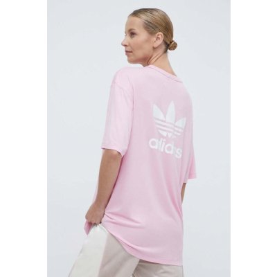 adidas Originals Trefoil Tee IR8067 růžová – Zboží Mobilmania