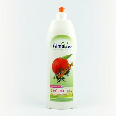 Almawin tekutý prostředek na nádobí Bio Rakytník Bio Mandarinka 1 l – Zboží Mobilmania