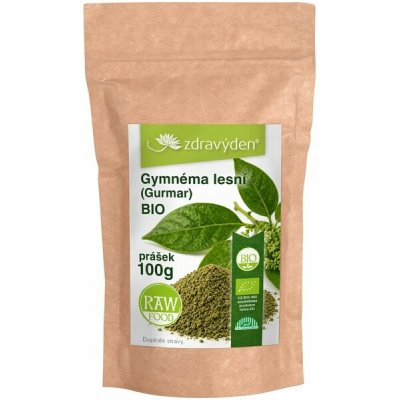 Zdravý den Gymnéma lesní Gurmar BIO prášek 100 g – Hledejceny.cz