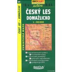 Český les Domažlicko 1:50 000 turist .mapa – Hledejceny.cz