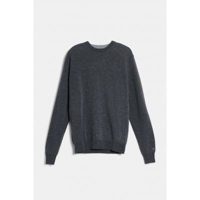 Woolrich Lambswool Crewneck Grey Shadow – Zboží Mobilmania