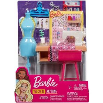 Mattel Barbie Dokonalé pracoviště švadleny FXP10