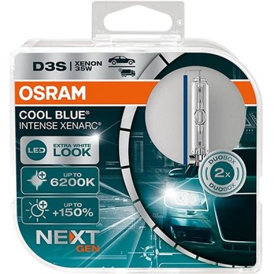 OSRAM XENARC COOL BLUE INTENSE NEXTGEN D3S +150% XENON 2KS/BALEÍ OSRAM 66340CBN-HCB