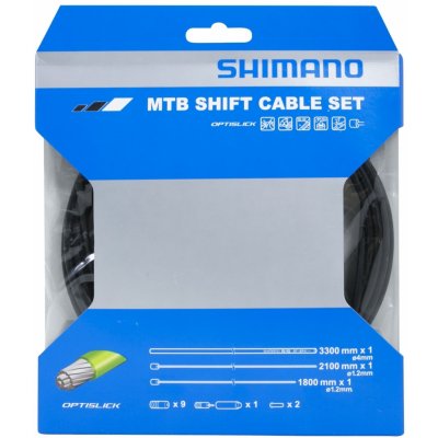 Shimano bowdeny+lanka řadící set SH MTB Optislick – Zboží Dáma