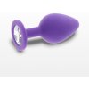 Anální kolík ToyJoy Diamond Booty Jewel Medium Purple