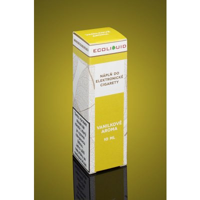 Ecoliquid Vanilka 10 x 10 ml 3 mg – Hledejceny.cz