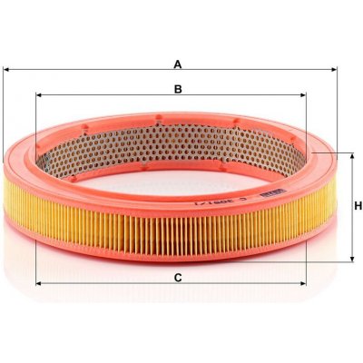 MANN-FILTER Vzduchový filtr MANN C3051/1 (MF C3051/1) – Hledejceny.cz