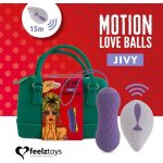Feelztoys Twisty - rotační vibrační vajíčko fialové – Sleviste.cz