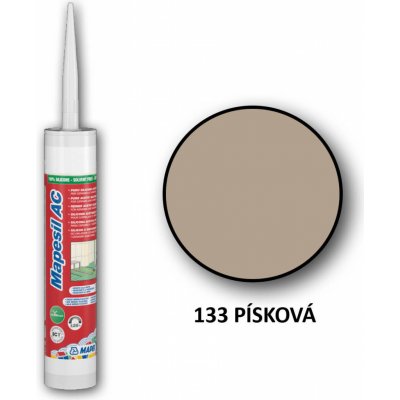Mapesil AC 133 sanitární silikon 310 g písková – Hledejceny.cz